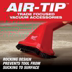 Milwaukee AIR-TIP 1-1/4 in. - 2-1/2 in. Wet/Dry Shop Vac Rocking Utility Vacuum Nozzle 1 pc