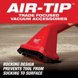 Milwaukee AIR-TIP 1-1/4 in. - 2-1/2 in. Wet/Dry Shop Vac Rocking Utility Vacuum Nozzle 1 pc