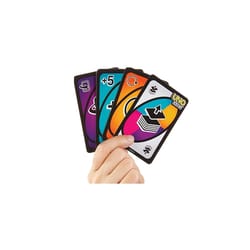 Mattel Uno Flip Card Game Paper/Plastic Multicolored