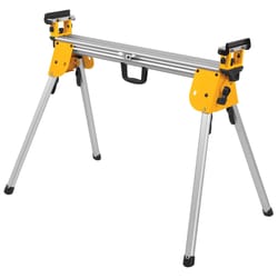 DeWalt Aluminum 32 in. H X 100 in. W Compact Miter Saw Stand 500 lb Yellow 1 pc
