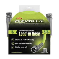 Flexzilla 5/8 in. D X 5 ft. L Medium Duty Leader Hose