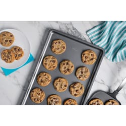 Wilton Silver 11 in. W X 17 in. L Baking Sheet Black 1 pc