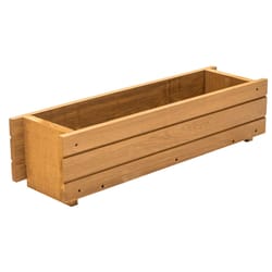 Real Wood Products 6 in. H X 23 in. W X 7 in. D Cedar Window Box Tan