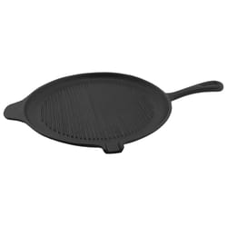 Old Mountain Cast Iron Griddle 11.25 in. Black