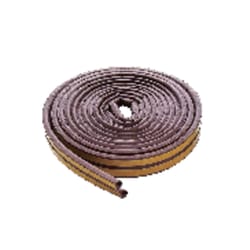 M-D Building Products Brown EPDM Rubber Foam Weatherstrip For Doors and Windows 204 in. L X 0.25 in.