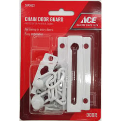 Ace 3.31 in. L Steel Chain Door Guard