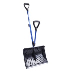 Snow Joe Shovelution 18 in. W X 50 in. L Poly Ergonomic Snow Shovel