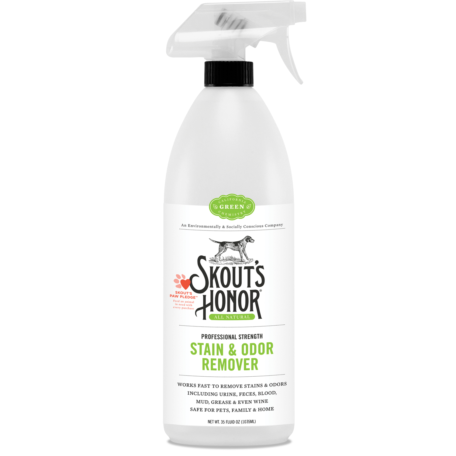 Photos - Other Pet Supplies Skouts Honor Skout's Honor Dog Liquid Pet Bed Odor/Stain Remover 35 oz SH16SO35 