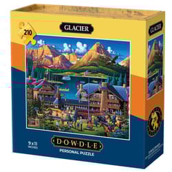 Dowdle Personal Puzzle Glacier National Park Multicolored 210 pc