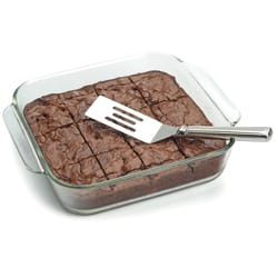 RSVP International Endurance Silver Stainless Steel Brownie Spatula