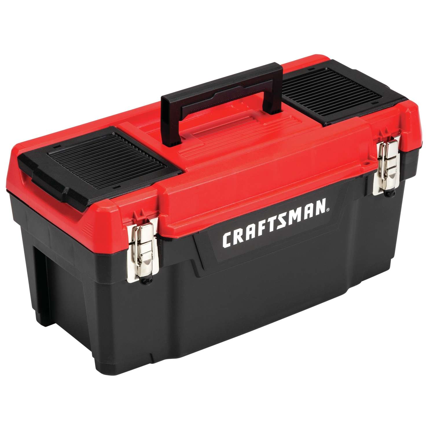 Shop CRAFTSMAN Portable 20.5-in Ball-bearing 3-Drawer Red Steel Lockable Tool  Box & 25-Piece Acetate Handle Set Screwdriver Set at