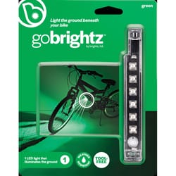 Brightz Go Brightz Green LED Bike Accessory ABS Plastics 1 pk