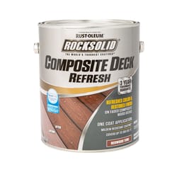 Rust-Oleum RockSolid Redwood Water-Based Deck Refresh 1 gal