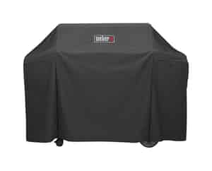 Weber  Genesis II  Black  Grill Cover  65 in. W x 25 in. D x 44.5 in. H For Fits Genesis II and Gene 