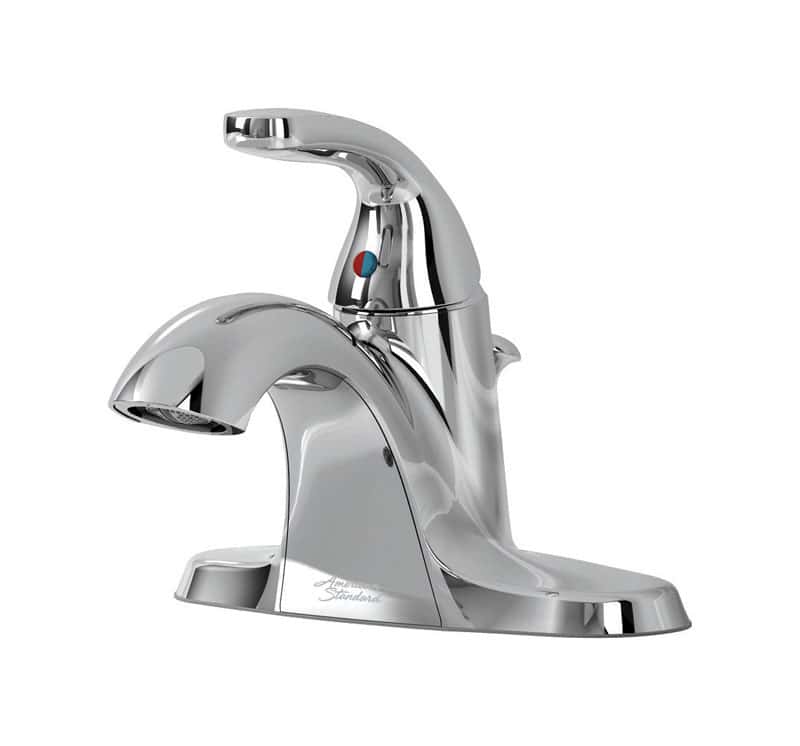 American Standard Cadet Chrome Single Handle Lavatory Faucet 4 in