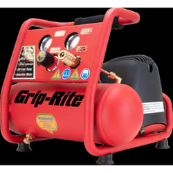 Grip-Rite 1 gal Horizontal Portable Air Compressor 135 psi 1 HP