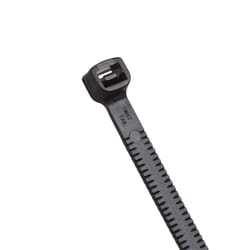 Catamount Twist Tail 7 in. L Black Cable Tie 50 pk