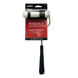 Linzer Impact 4 in. W Mini Paint Roller Frame and Cover Threaded End