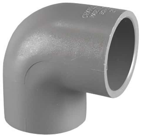 Charlotte Pipe Schedule 80 2 in. Slip X 2 in. D Slip PVC Elbow 1