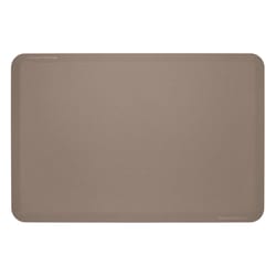 WeatherTech 24 in. W X 36 in. L Tan Stone Thermoplastic Anti-Fatigue Mat