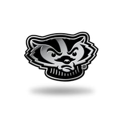 Rico College Wisconsin Badgers Molded Auto Emblem 1 pc