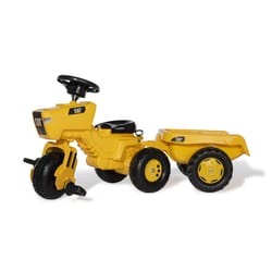Rolly Pedal Ride on Black/Yellow