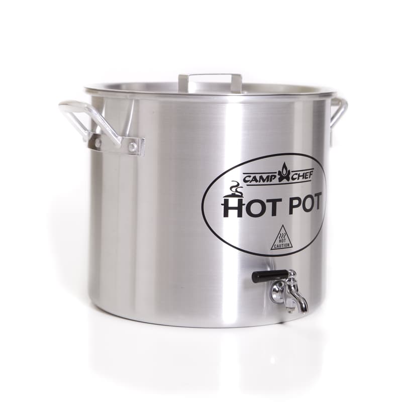 Camp Chef Silver Hot Water Pot 11.5 in. H X 13 in. W X 13 in. L 20 qt 1 pk Sansujyuku sansujyuku.com