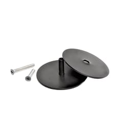 Tuff Strike Oil Rubbed Bronze Black Steel Hole Cover Plate 1 pk