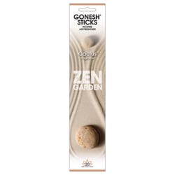 Gonesh Zen Garden Beige Cactus Scent Sticks Incense 1 oz