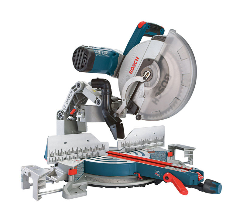 Photos - Saw Bosch 15 amps 12 in. Corded Dual-Bevel Glide Miter  Tool Only GCM12SD 