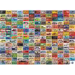Eurographics The VW Groovy Bus Jigsaw Puzzle Multicolored 1000 pc
