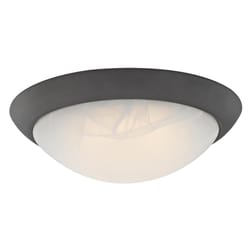Westinghouse 3.5 in. H x 11 in. W x 11 in. L Oil Rubbed Bronze Ceiling Light