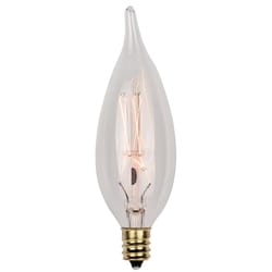 Westinghouse Timeless Vintage 40 W C10 Decorative Incandescent Bulb E26 (Medium) White 2 pk