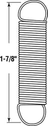 Prime-Line 1-7/8 in. L X 7/16 in. D Extension Spring 2 pk