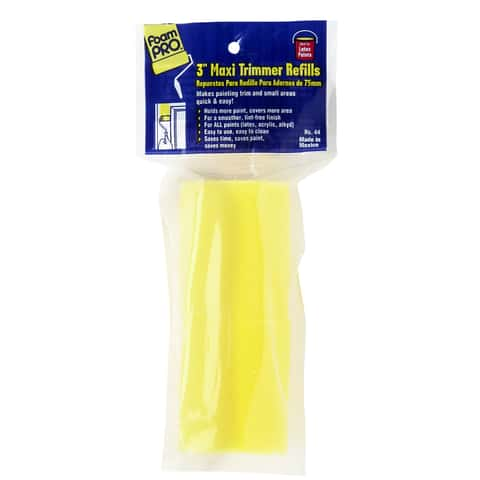 Foam Paint Roller 3-Inch Trim Roller Refills with 10 Pieces 3 Inch