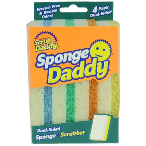 Scrub Daddy Sponge Set Color Variety Pack - Scratch-Free