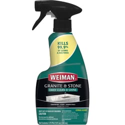 Weiman Citrus Scent Granite Cleaner and Polish 12 oz Liquid