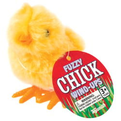 Toysmith Fuzzy Chick Wind Up Toy Plastic 1 pk