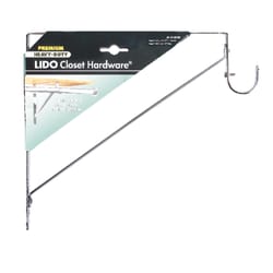 Lido 10-1/2 in. H X 1 in. W X 11 in. L Chrome Shelf Divider