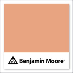 Benjamin Moore Succulent Peach 068