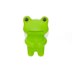 Kikkerland Green Plastic Toothbrush Holder