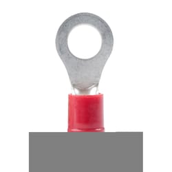 Gardner Bender 22-18 Ga. Insulated Ring Terminal Red 10 pk