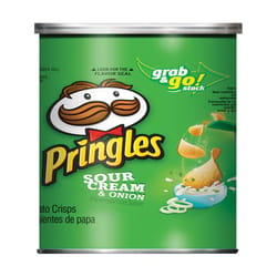 Pringles Sour Cream & Onion Chips 2.5 oz Can