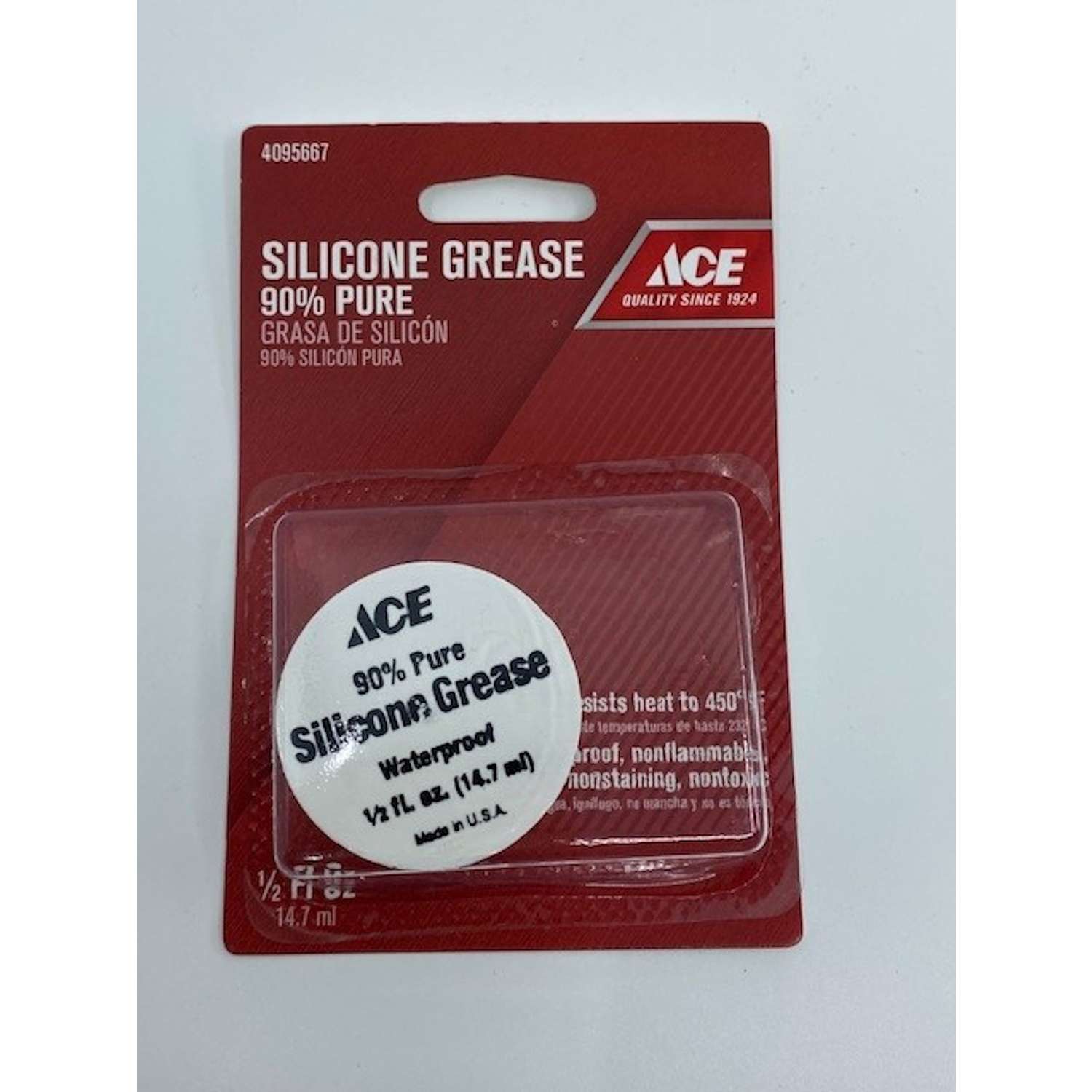 Ace NSF Approved Waterproof Silicone Grease 0.5 oz Carded - Ace Hardware