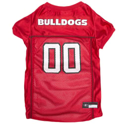 Pets First Team Colors Georgia Bulldogs Dog Jersey Small