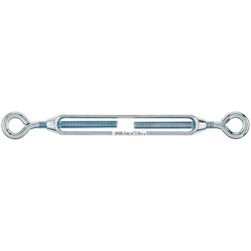 Hampton ZincPlated Aluminum/Steel Turnbuckle 350 lb Ace Hardware
