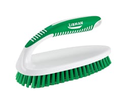 Libman 3-1/4 in. W Medium Bristle 8 in. Polypropylene Handle Scrub Brush
