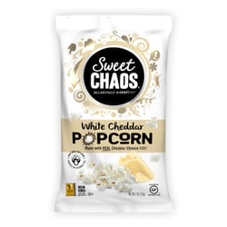 Sweet Chaos White Cheddar Popcorn 6 oz Bagged