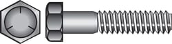 HILLMAN 3/8 in. D X 3/4 in. L Heat Treated Zinc Steel Hex Head Cap Screw 100 pk