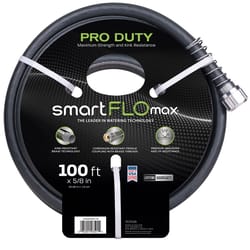 Ace SmartFlo 5/8 in. D X 100 ft. L Heavy Duty Garden Hose Gray Ace SmartFlo 5/8 in. D X 100 ft. L Heavy Duty Garden Hose Gray